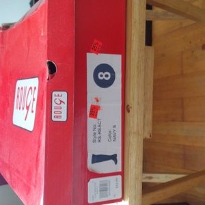 Rouge navy blue thigh high boots size 8